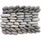 Frise riz sauvage en Calades 300x200mm beige et blanc