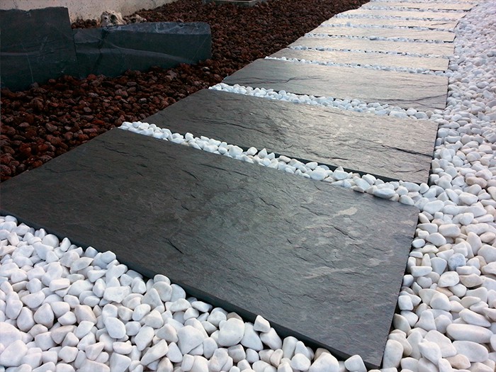Galets EN MARBRE BLANC En Vrac 40-60 mm EN BIG BAG D'1 TONNE