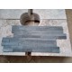 Plaquettes de parement Ardoise Noire 600x150x12 à 20 mm