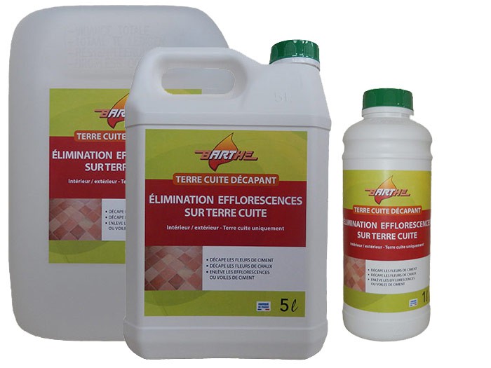 DECAPANT POUR TERRE CUITE EN BIDON DE 5 LITRES
