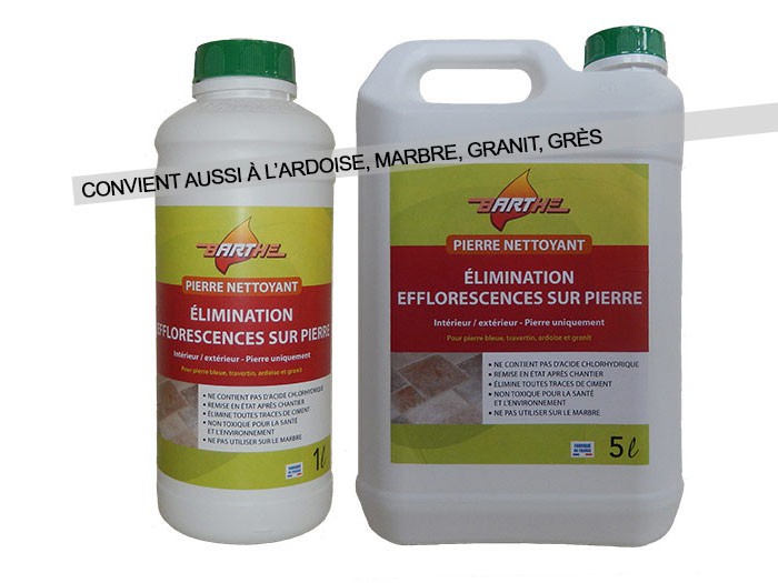 NETTOYANT Pierre, Ardoise, Marbre, Granit, Grès en 5 litres
