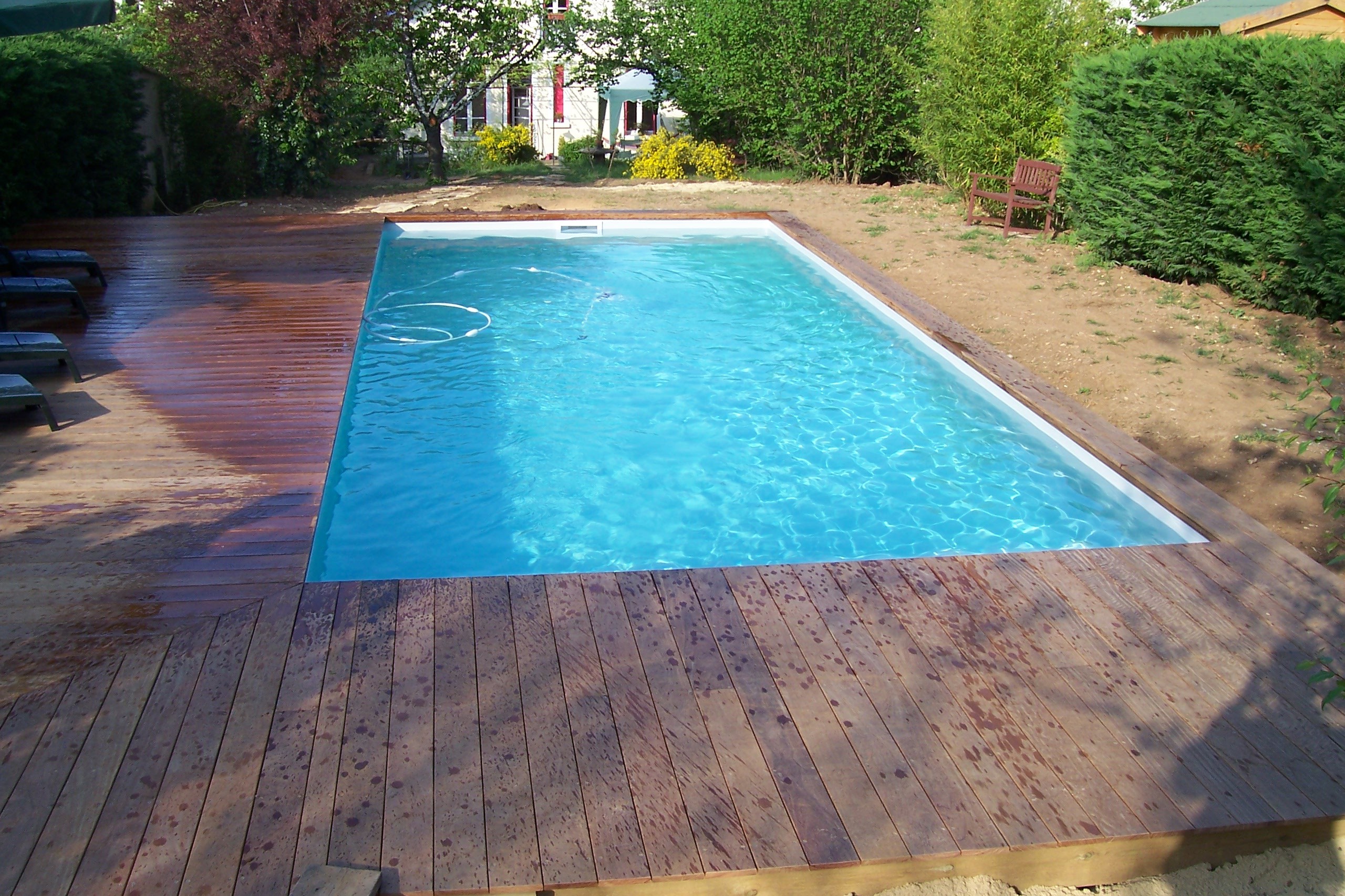 Lames de Terrasse Ipé de 145x21 mm double faces Lisse à visser