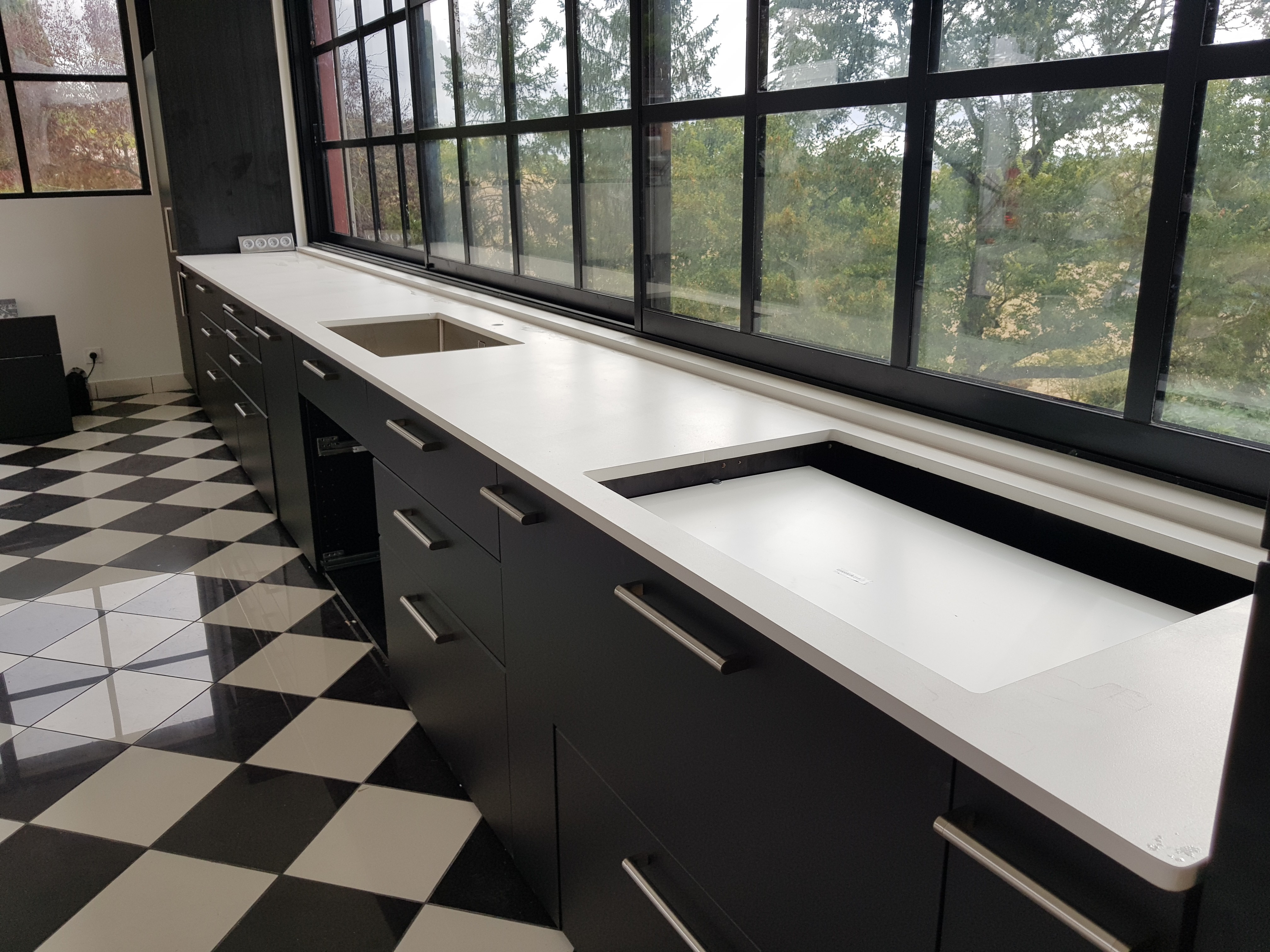 Plan de cuisine en ZENITH mat