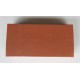 Brique pleine 22x11x5 cm Lisse rouge Réfractaire