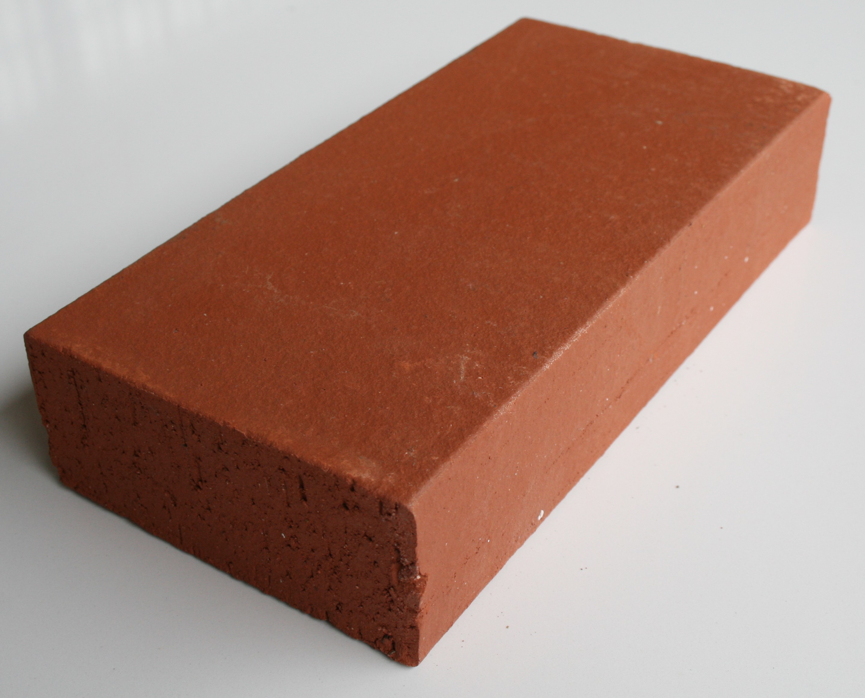 Brique pleine 22x11x5 cm Lisse rouge Réfractaire