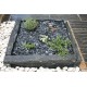 Piquets-bordures Ardoise/Schiste noirs Longueur 100 cm