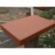 Brique Pleine Dessus de Mur / Foraine 40x28x5cm Rosé-Rouge